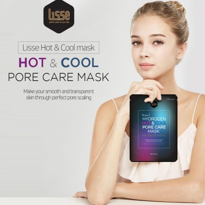 Real Hydrogen Hot & Cool Pore Care Mask - Bộ nóng lạnh Lisse 